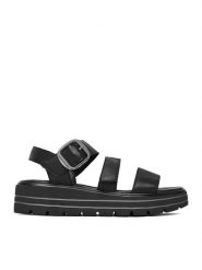 Remonte Sandały CEO-D3N50-00 Czarny. Czarne sandały Remonte, bez wzorów, ze skóry, bez obcasa, na płaskiej podeszwie, bez zapięcia. Za 369.99 zł.