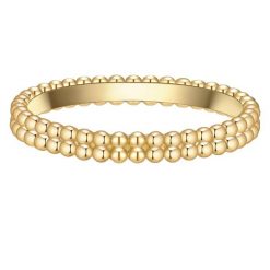 Glanzstücke München Pierscionek z Srebra Sterling w zlocie zóltym Pierścionki 1 ct Damski. Żółte pierścionki Glanzstücke München, pozłacane. Za 203.99 zł.