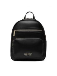 Nine West Plecak CEO-OHIO-LDA8173 Czarny. Czarne plecaki Nine West, bez wzorów, z materiału. Za 269.99 zł.