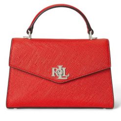 Torebka LAUREN RALPH LAUREN. Czerwone torebki klasyczne Lauren Ralph Lauren, bez wzorów, bez dodatków. Za 1,399.00 zł.