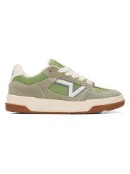 Vans Skórzane sneakersy "Upland" w kolorze zielonym rozmiar: 35. Zielone trampki Vans, bez wzorów, bez zapięcia. Za 161.73 zł.