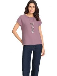 WITT WEIDEN Bezrękawnik w kolorze szaroróżowym rozmiar: 46. Różowe swetry WITT WEIDEN, bez wzorów, z bawełny, bez ramiączek. Za 30.99 zł.