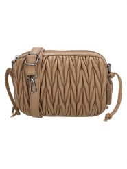 Charm Torebka "West End" w kolorze jasnobrązowym - 20 x 15 x 4 cm rozmiar: onesize. Brązowe torby na ramię Charm, bez wzorów, z materiału, na ramię, bez dodatków. Za 65.99 zł.