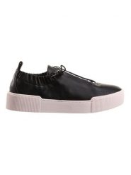 Högl Skórzane sneakersy "Pure" w kolorze czarnym rozmiar: 41,5. Czarne trampki Högl, bez wzorów, bez zapięcia. Za 272.31 zł.