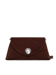 Coccinelle Torebka Toc Coccinellenikla Suede Bim E1 TOC 12 01 01 Brązowy. Brązowe listonoszki Coccinelle, bez wzorów, ze skóry, bez dodatków. Za 1,499.00 zł.