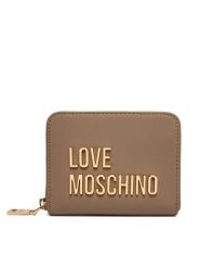 LOVE MOSCHINO Portfel JC5613PP0PKD0105 Beżowy. Brązowe portfele Love Moschino, bez wzorów, ze skóry. Za 399.99 zł.