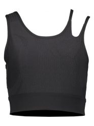 Reebok Top sportowy w kolorze czarnym rozmiar: S. Czarne koszulki sportowe Reebok, bez wzorów, z materiału, bez ramiączek, outdoorowe. Za 110.04 zł.