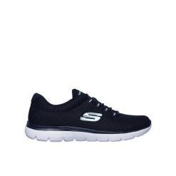 Buty Skechers Quick Lapse w kolorze niebieskim. Niebieskie obuwie sportowe Skechers, bez zapięcia. Za 314.70 zł.