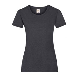 Koszulka Damska Valueweight. Szare bluzki FRUIT OF THE LOOM, xl, bez wzorów, sportowe, bez kołnierzyka, bez ramiączek. Za 35.99 zł.