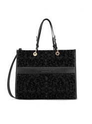 U.S. Polo Assn. Torebka BIUXT8459WZC Czarny. Czarne torebki klasyczne U.S. Polo Assn., bez wzorów, z materiału, bez dodatków. Za 439.99 zł.