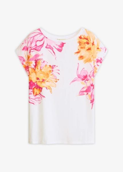 T-shirt z obniżoną linią ramion. Białe t-shirty bonprix, bez wzorów, bez kołnierzyka, bez ramiączek. Za 67.99 zł.