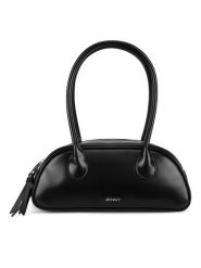 JENNY Torebka JFR-B-003-07 Czarny. Czarne torebki klasyczne Jenny, bez wzorów, z tworzywa sztucznego, bez dodatków. Za 139.99 zł.