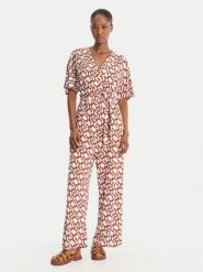 Max Mara Beachwear Kombinezon Egrege 2616641029 Miedziany Regular Fit. Brązowe sukienki Max Mara Beachwear, m, bez wzorów, z wiskozy, bez kołnierzyka, bez ramiączek. Za 1,479.00 zł.