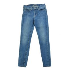 Levi Strauss damskie jeansy 710 super skinny. Niebieskie jeansy Levi's®, l, bez wzorów. Za 127.76 zł.