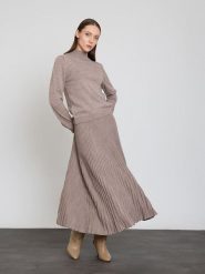 BGN Spódnica w kolorze beżowym rozmiar: 40. Brązowe spódnice BGN, na co dzień, bez wzorów, maxi, proste. Za 108.99 zł.