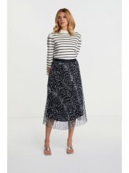 Rich & Royal Spódnica w kolorze czarnym rozmiar: 36. Czarne spódnice Rich & Royal, bez wzorów, midi. Za 236.61 zł.