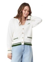 Scotch & Soda Kardigan w kolorze biało-zielonym rozmiar: L. Białe kardigany Scotch & Soda, l, bez wzorów, z bawełny. Za 173.99 zł.