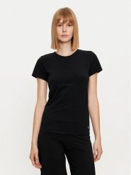 Deha T-Shirt A00150 Czarny Regular Fit. Czarne t-shirty Deha, l, bez wzorów, z bawełny, bez kołnierzyka, bez ramiączek. Za 139.99 zł.