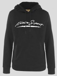 Plein Sport Bluza w kolorze czarnym rozmiar: XS. Czarne bluzy Plein Sport, xs, bez wzorów, z kapturem. Za 167.28 zł.