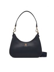 Tommy Hilfiger Torebka AW0AW17226 Granatowy. Niebieskie torebki klasyczne TOMMY HILFIGER, bez wzorów, ze skóry, bez dodatków. Za 289.99 zł.