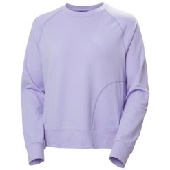Bluza damska Helly Hansen Tyri. Fioletowe bluzy Helly Hansen, l, bez wzorów, z elastanu, bez kaptura. Za 404.50 zł.