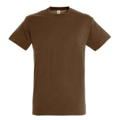 Koszulka Regent Dla Dorosłych Unisex. Brązowe bluzki SOL'S, s, bez wzorów, sportowe, bez kołnierzyka, bez ramiączek. Za 33.99 zł.