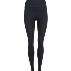 Legginsy do jogi Athlecia Nagar Seamless. Czarne legginsy ENDURANCE, bez wzorów, z nylonu. Za 149.50 zł.