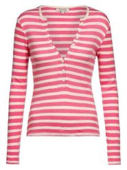 Herrlicher Koszulka w kolorze różowym rozmiar: L. Różowe bluzki Herrlicher, l, bez wzorów, z bawełny, bez kołnierzyka, bez ramiączek. Za 130.99 zł.