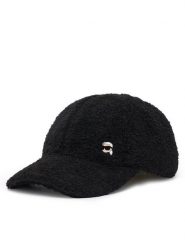KARL LAGERFELD Czapka z daszkiem B4W33036 Czarny. Czarne czapki KARL LAGERFELD, bez wzorów, z poliesteru. Za 339.99 zł.