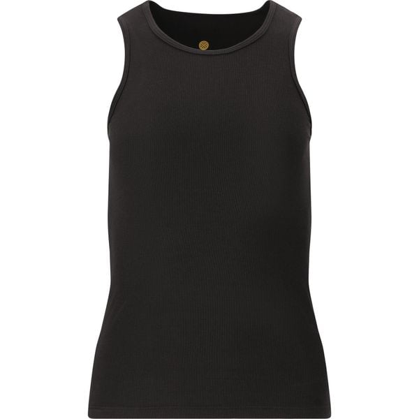 Damski tank top Athlecia Tinashe. Czarne topy Athlecia, l, bez wzorów, bez kołnierzyka, bez ramiączek. Za 156.50 zł.