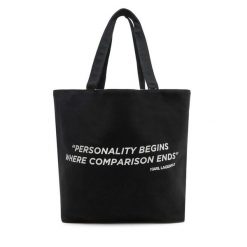 Torebka KARL LAGERFELD. Brązowe shopper KARL LAGERFELD, bez wzorów, bez dodatków. Za 849.99 zł.
