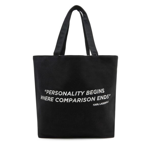 Torebka KARL LAGERFELD. Brązowe shopper KARL LAGERFELD, bez wzorów, bez dodatków. Za 849.99 zł.