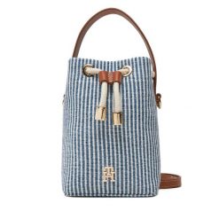 Torebka Tommy Hilfiger. Niebieskie torebki klasyczne TOMMY HILFIGER, bez wzorów, bez dodatków. Za 419.99 zł.