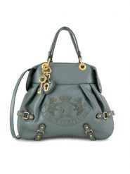 Juicy Couture Torebka BIJXT8654WVP Khaki. Brązowe torebki klasyczne Juicy Couture, bez wzorów, z tworzywa sztucznego, bez dodatków. Za 429.99 zł.