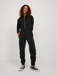 JJXX Spodnie dresowe 12223960 Czarny Relaxed Fit. Czarne spodnie dresowe JJXX, xl, bez wzorów, z bawełny. Za 69.99 zł.