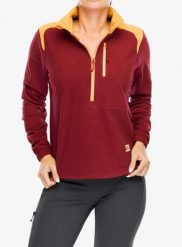 Bluza polarowa damska Fjallraven Vardag Lite Fleece. Czerwone bluzy Fjällräven, na lato, m, bez wzorów, z materiału, bez kaptura. Za 552.95 zł.
