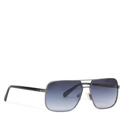 Okulary przeciwsłoneczne Guess. Szare okulary przeciwsłoneczne Guess, z aplikacjami. Za 299.99 zł.