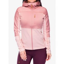Bluza trekkingowa damska Fjallraven Abisko Trail Fleece. Czerwone bluzy Fjällräven, l, bez wzorów, bez kaptura. Za 606.99 zł.