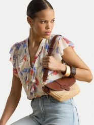 LAUREN RALPH LAUREN Torebka 431P10158001 Brązowy. Brązowe torebki klasyczne Lauren Ralph Lauren, bez wzorów, z syntetyku, bez dodatków. Za 1,699.00 zł.