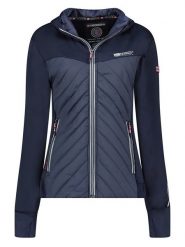 Geographical Norway Kurtka softshellowa w kolorze granatowym rozmiar: M. Niebieskie kurtki sportowe Geographical Norway, m, bez wzorów, bez kaptura, outdoorowe. Za 139.87 zł.