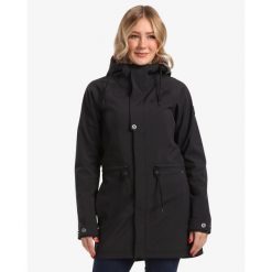 Damski płaszcz softshell Kilpi LASIKA-W. Czarne kurtki sportowe Kilpi, xs, bez wzorów, z softshellu, bez kaptura. Za 422.05 zł.