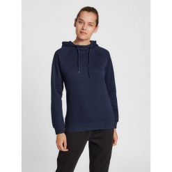 Bluza do piłki ręcznej damska Hummel Red Classic z kapturem. Niebieskie bluzy Hummel, l, bez wzorów, z bawełny, z kapturem. Za 243.00 zł.