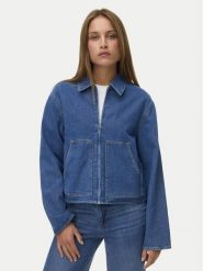 Vero Moda Kurtka jeansowa Aura 10340280 Niebieski Relaxed Fit. Niebieskie kurtki Vero Moda, xl, bez wzorów, z bawełny, bez kaptura. Za 229.99 zł.