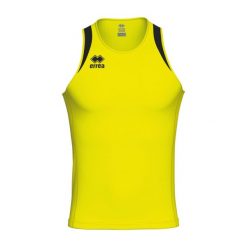 Tank top Errea Starter. Czarne topy ERREA, bez wzorów, bez kołnierzyka, bez ramiączek. Za 237.00 zł.