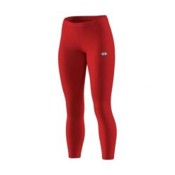 Długie legginsy damskie Errea Essential. Czerwone legginsy ERREA, m, bez wzorów, z materiału, na fitness i siłownię. Za 96.50 zł.