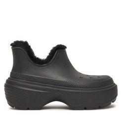 Śniegowce Crocs. Czarne trapery i śniegowce Crocs. Za 399.99 zł.