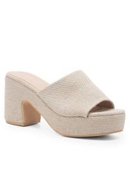 DeeZee Klapki WS270602-01 Beżowy. Brązowe klapki DeeZee, bez wzorów, z materiału, bez obcasa. Za 96.99 zł.