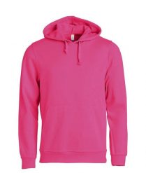 Clique Basic Hoody bluza z kapturem unisex, tkanina przeciwmechowa – bright. Czerwone bluzy sportowe CLIQUE, xl, bez wzorów, z bawełny, z kapturem. Za 173.55 zł.