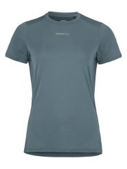 Craft Koszulka sportowa "Adv Essence" w kolorze szaroniebieskim rozmiar: XS. Niebieskie koszulki sportowe Craft, bez wzorów, bez ramiączek, outdoorowe. Za 68.95 zł.