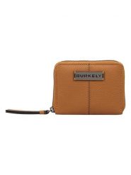 Burkely Skórzany portfel w kolorze karmelowym - 10 x 8 x 2 cm rozmiar: onesize. Brązowe portfele Burkely, bez wzorów, z materiału. Za 127.65 zł.